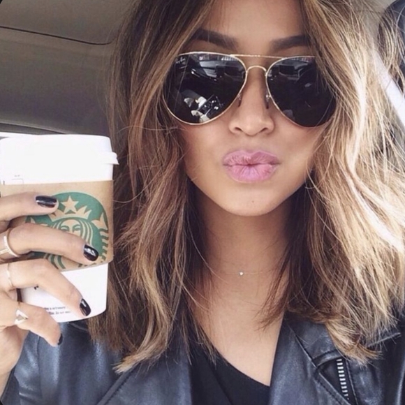 New Ray Ban Aviator Black Lenses RB3025 - Picture 14 of 15